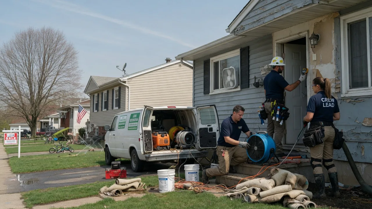 Flood Cleanup in South San Francisco, CA near me